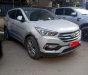 Hyundai Santa Fe 2017 - Cần bán lại xe Hyundai Santa Fe 2.4L đời 2017, màu bạc