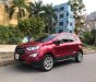 Ford EcoSport 2018 - Cần bán gấp Ford EcoSport Titanium 1.0 AT đời 2019, màu đỏ chính chủ, giá chỉ 635 triệu