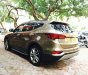 Hyundai Santa Fe 2.2L 4WD 2016 - Cần bán lại xe Hyundai Santa Fe 2.2L 4WD đời 2016, màu nâu