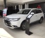 Mitsubishi Outlander 2019 - Khuyến mại lên đến 100 triệu + Hỗ trợ trả góp 85%, Bán xe Mitsubishi Outlander  2.4 CVT năm 2019, màu trắng