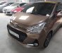 Hyundai Grand i10 2017 - Bán xe Hyundai Grand i10 sản xuất năm 2017, màu nâu, 375tr xe còn mới