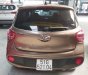 Hyundai Grand i10 2017 - Bán xe Hyundai Grand i10 sản xuất năm 2017, màu nâu, 375tr xe còn mới