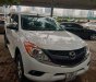 Mazda BT 50    MT 2015 - Bán Mazda BT 50 MT đời 2015, màu trắng, giá 448tr