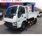 Isuzu QKR 2021 - Thùng ben 2.5m3 - KM máy lạnh, 12 phiếu bảo dưỡng, radio MP3