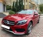 Mercedes-Benz C class   2016 - Bán xe Mercedes C300 AMG đời 2016, màu đỏ, giá tốt