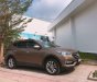 Hyundai Santa Fe   2017 - Bán Hyundai Santa Fe năm 2017, màu nâu, giá 830tr