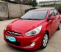 Hyundai Accent 2014 - Bán xe Hyundai Accent AT sản xuất 2014, màu đỏ, xe nhập số tự động