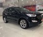 Hyundai Santa Fe   2015 - Cần bán Hyundai Santa Fe 2.2L 4WD 2015, màu đen, số tự động