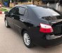 Toyota Vios  1.5 E   2012 - Bán ô tô Toyota Vios 1.5 E đời 2012, màu đen xe gia đình, 280 triệu