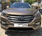 Hyundai Santa Fe 2.2 2018 - Xe Hyundai Santa Fe 2.2 đời 2018, màu nâu, giá 905tr