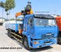 Xe tải Trên10tấn   2018 - Xe tải cẩu 7 tấn, Kamaz gắn cẩu 7 tấn Kanglim, HKTC & Unic