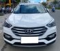 Hyundai Santa Fe 2018 - Gia đình cần bán Huyndai Santafe 2018 ĐK 2019 số tự động, máy dầu, màu trắng