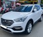 Hyundai Santa Fe 2018 - Gia đình cần bán Huyndai Santafe 2018 ĐK 2019 số tự động, máy dầu, màu trắng