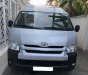Toyota Hiace 2018 - Nhà cần bán Toyota Hiace 2018, số sàn, 16 chỗ, máy xăng, nhập Nhật, màu bạc