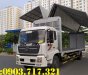 Xe tải 5 tấn - dưới 10 tấn B180   2021 - Bán xe ô tải DongFeng B180 thùng kín cánh dơi, thùng mở cánh chim bung ra 