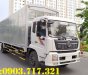 Xe tải 5 tấn - dưới 10 tấn B180   2021 - Bán xe ô tải DongFeng B180 thùng kín cánh dơi, thùng mở cánh chim bung ra 