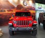 Jeep Cherokee Wrangler Rubicon 2021 - Cần bán xe Jeep Wrangler Rubicon 4 cửa màu đỏ, giao xe Toàn Quốc