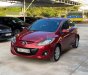 Mazda 2   2014 - Cần bán Mazda 2 sản xuất năm 2014, màu đỏ số tự động, 348 triệu