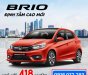 Honda Brio 2021 - Honda Vĩnh Phúc -  Brio giảm tới 100tr trong tháng 10, trả góp 80%, đủ màu, giao xe ngay tận nhà