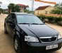 Daewoo Lacetti   2011 - Bán xe Daewoo Lacetti đời 2011, màu đen, giá tốt