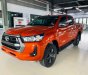 Toyota Hilux 2.4 4x2 AT 2021 - Toyota Hilux 2.4 AT 4X2 màu đỏ cam giao ngay tháng 11