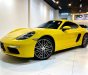Porsche Cayman 2018 - Bán Porscher Cayman 718 2018 xe đẹp đi 15.000k, màu chuối hót bao check hãng