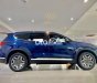 Hyundai Santa Fe AT 2021 - Cần bán xe Hyundai Santa Fe AT năm sản xuất 2021, màu xanh lam