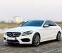 Mercedes-Benz C300 AMG 2017 - Cần bán gấp Mercedes C300 AMG sản xuất 2017, màu trắng