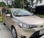 Toyota Vios 2017 - Bán Toyota Vios năm 2017, màu nâu, xe cam kết không đâm va 100% máy số zin