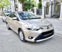 Toyota Vios   G   2015 - Cần bán lại xe Toyota Vios G sản xuất năm 2015, màu vàng cát