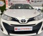 Toyota Vios 2019 - Cần bán gấp Toyota Vios 1.5E AT sản xuất năm 2019, màu trắng xe gia đình