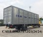Xe tải 5 tấn - dưới 10 tấn 2021 - Bán xe tải DongFeng B180 thùng 9m7 chở Pallet chứa cấu kiện điện tử 