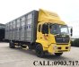 Xe tải 5 tấn - dưới 10 tấn 2021 - Bán xe tải DongFeng B180 thùng 9m7 chở Pallet chứa cấu kiện điện tử 