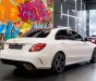 Mercedes-Benz C300 2021 - Trắng, nội thất nâu