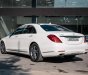 Mercedes-Benz S400 2017 - Ngoại thất màu trắng, nội thất màu nâu