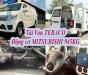 Daehan Teraco 2022 - Động cơ Mitsubishi, chạy giờ cấm - Trả góp 80% - Khuyến mãi 20 triệu trong tháng 10/2022