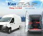 Gaz Gazelle Next Van 2022 - Tải van 3 chỗ thùng hàng 11.5 khối - Không bị cấm giờ - Thùng hàng dài 3m