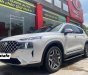 Hyundai Santa Fe 2021 - Xe màu trắng nội thất ghế da