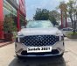 Hyundai Santa Fe 2021 - Xe màu trắng nội thất ghế da