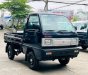 Suzuki Super Carry Truck 2022 - Xe tải 645kg thùng lửng màu xanh - Khuyến mãi 30 triệu và phụ kiện