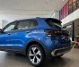Volkswagen T-Cross Luxury 2023 - màu xanh, nhập khẩu nguyên chiếc, tặng phí trước bạ, voucher phụ kiện 300 triệu + 0% lãi suất