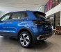 Volkswagen T-Cross Luxury 2023 - màu xanh, nhập khẩu nguyên chiếc, tặng phí trước bạ, voucher phụ kiện 300 triệu + 0% lãi suất