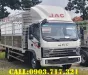 Xe tải 5 tấn - dưới 10 tấn 2025 - Công ty bán xe tải JAC N750E5 thùng mui bạt 6m2