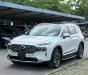 Hyundai Santa Fe 2022 - Hyundai SantaFe Cao cấp 2.2L HTRAC 2022 full dầu màu trắng. 