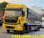 Xe tải 5 tấn - dưới 10 tấn 2022 - Xe tải DongFeng 4 chân nóc cao tải 17t95 thùng 9m4