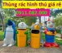 Daihatsu Daihatsu khác 2025 - Cung cấp thùng rác phân loại, thùng rác hình thú giá rẻ- lh 0911082000 báo giá