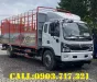 Xe tải 5 tấn - dưới 10 tấn 2025 - Bán xe tải DongFeng 9t1 động cơ Weichai 170HP thùng 7m1 giá tốt