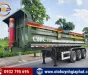 Xe chuyên dùng Xe téc Sơ mi rơ mooc tải 2026 - Mooc ben CIMC Huajun tải 28.8 tấn, Giải pháp công trình 2026