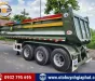 Xe chuyên dùng Xe téc Sơ mi rơ mooc tải 2026 - Mooc ben CIMC Huajun tải 28.8 tấn, Giải pháp công trình 2026