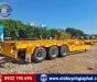 Xe tải Xetải khác Sơ mi rơ mooc tải 2026 - Mooc dài - tải khủng 33 tấn: Mooc cổ cò Cimc Huajun 3 trục 45 feet sx 2026